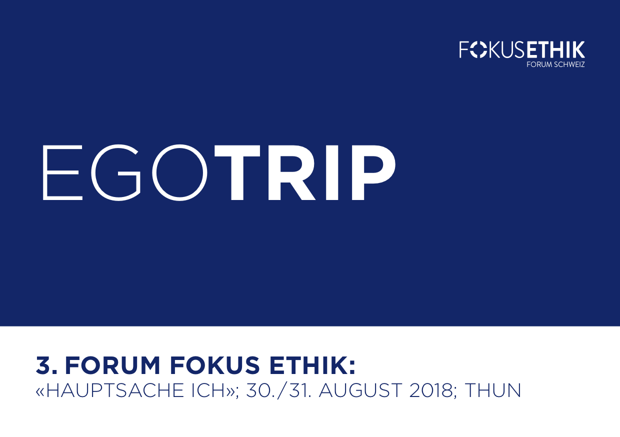 3. FORUM FOKUS ETHIK 3. FORUM FOKUS ETHIK
