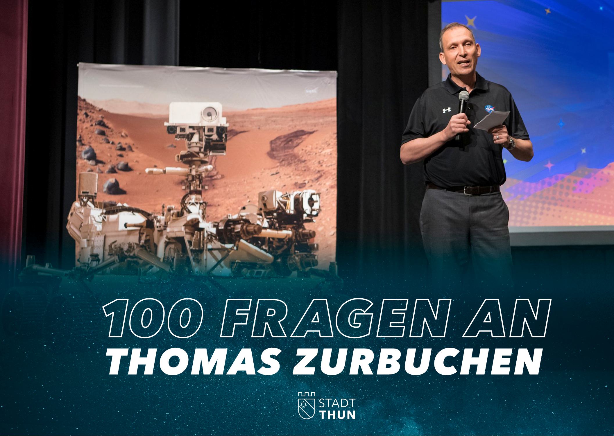 "100 Fragen an Thomas Zurbuchen"